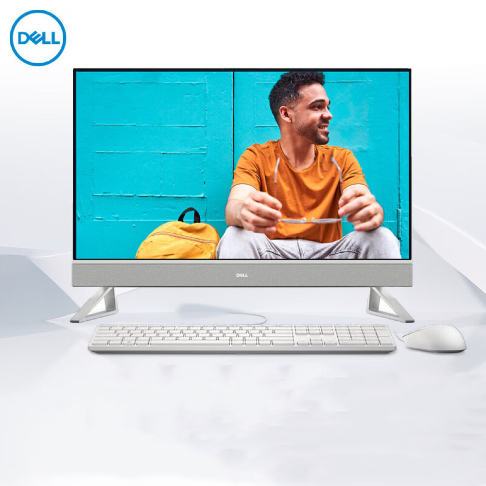Моноблок Dell Inspiron 5410 23,8, 16Гб/512Гб, Pentium 8505, белый цена и фото