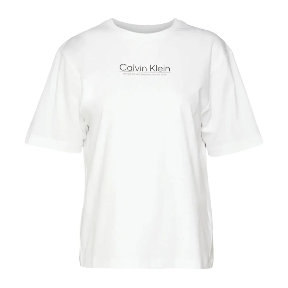 

Футболка Calvin Klein Coordinates Logo Graphic, белый