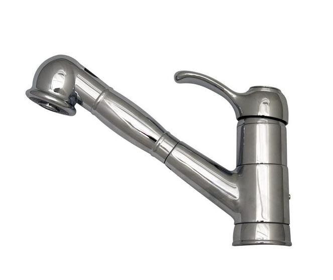 

Смеситель Whitehaus Collection Wh23564 Metrohaus с одним отверстием и однорычажной ручкой, chrome