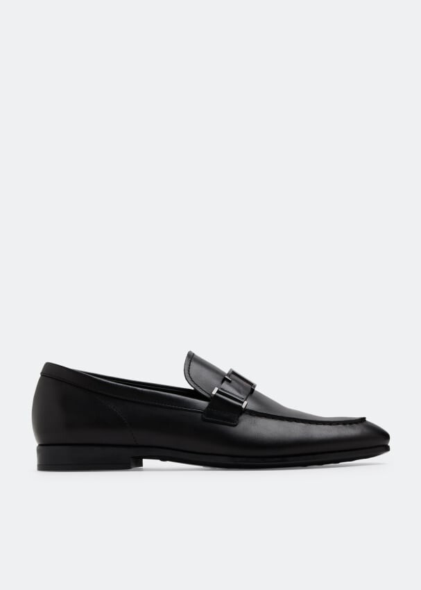 цена Лоферы TOD'S T Timeless loafers, черный