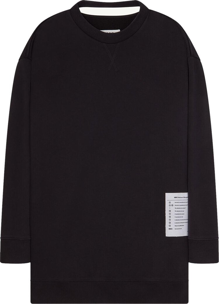 

Толстовка MM6 Maison Margiela Sweatshirt 'Black', черный