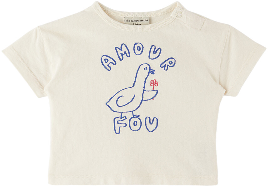 

Детская футболка Off-White 'Amour Fou' The Campamento