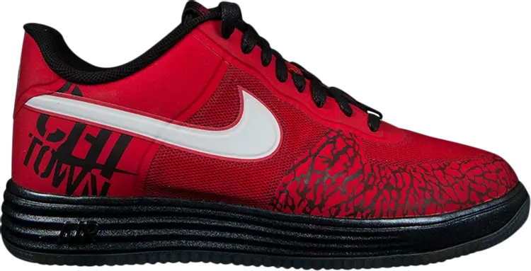 

Кроссовки Nike Lunar Force 1 Low Fuse NRG 'Chicago', красный