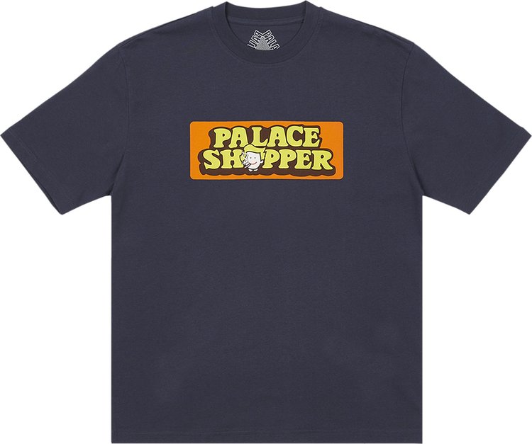 Футболка Palace Shopper T-Shirt 'Navy', синий
