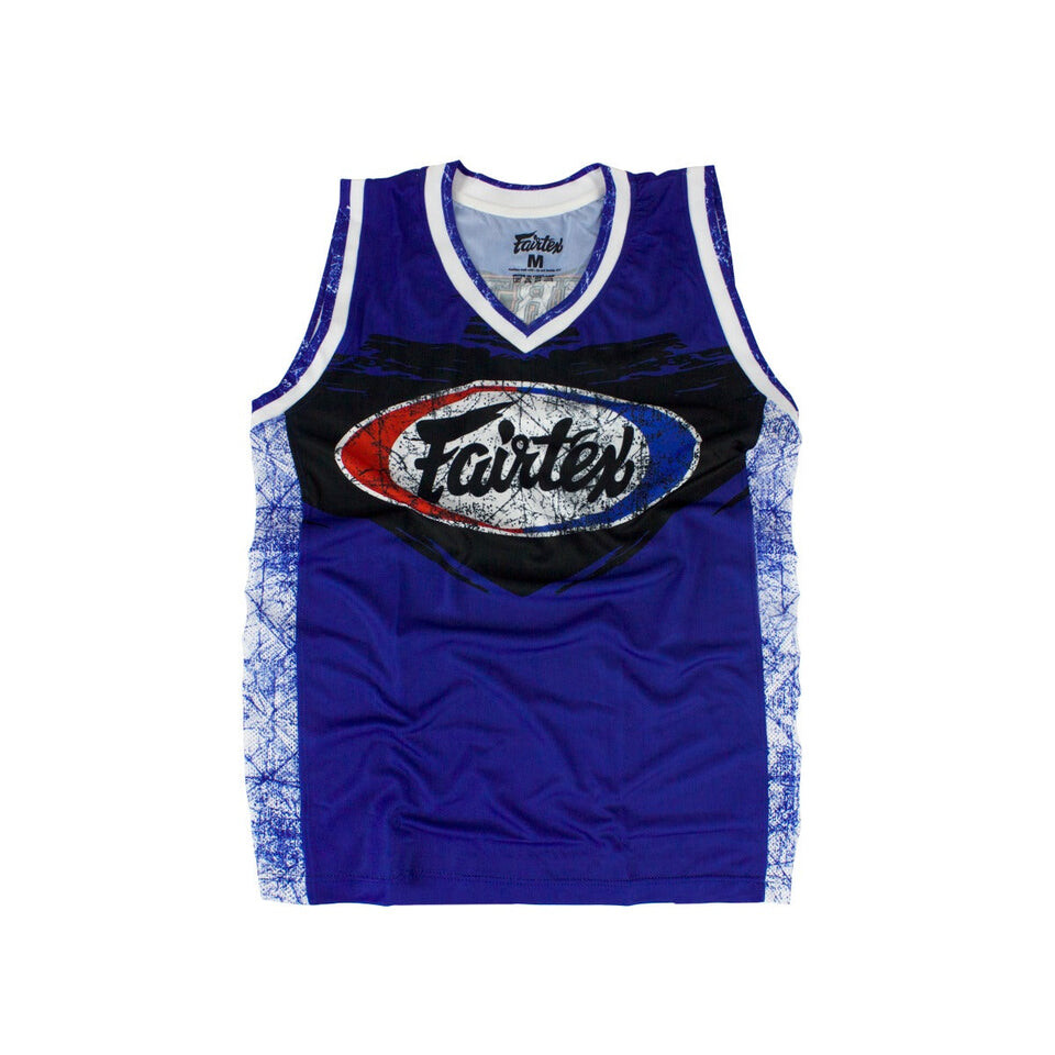 

Баскетбольная майка Fairtex JS10, размер S, синий