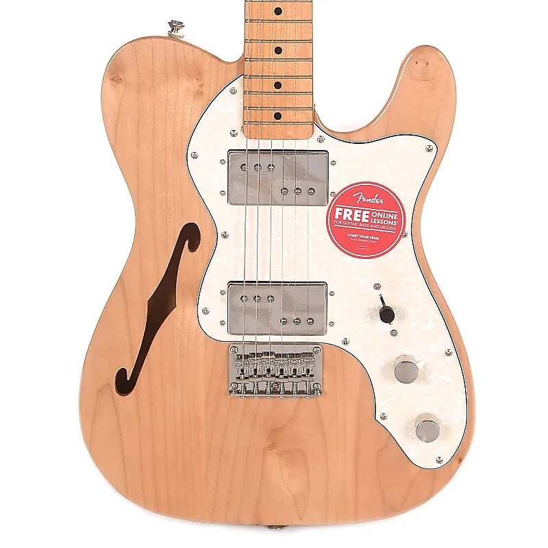 

Squier Classic Vibe '70s Telecaster Thinline - Натуральный Classic Vibe '70s Telecaster Thinline - Natural