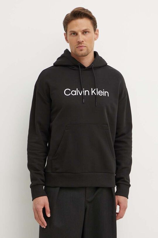 

Хлопковая толстовка Calvin Klein, черный