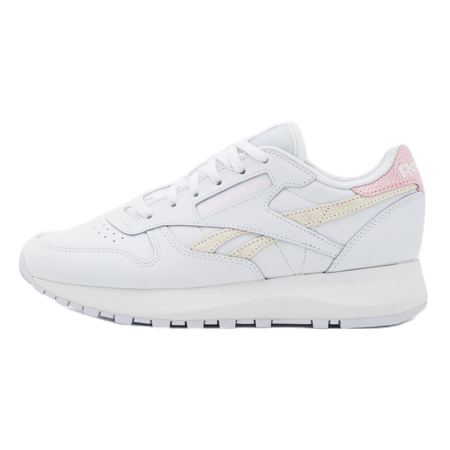 

Кроссовки Reebok Cl Classic Sp, белый/розовый