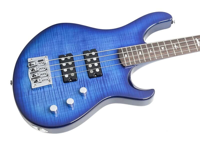 

Paul Reed Smith SE Kingfisher Bass Faded Blue Wrap Around Burst PRS