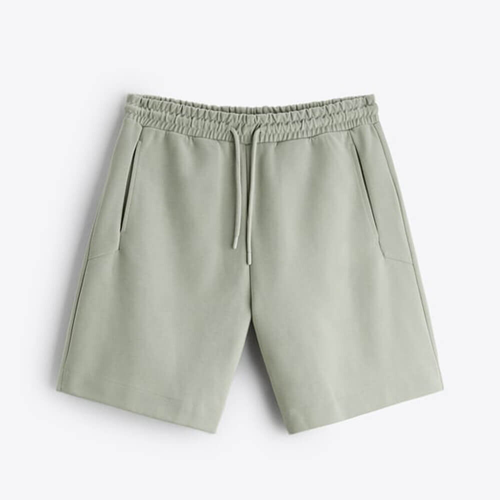 

Шорты-джоггеры Zara Premium Bermuda, сероватый