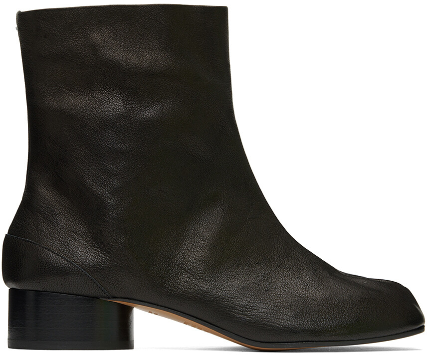 

Черные сапоги таби Maison Margiela, Черный