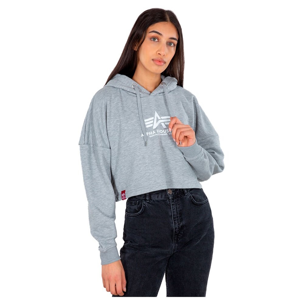 

Худи Alpha Industries Basic COS, серый