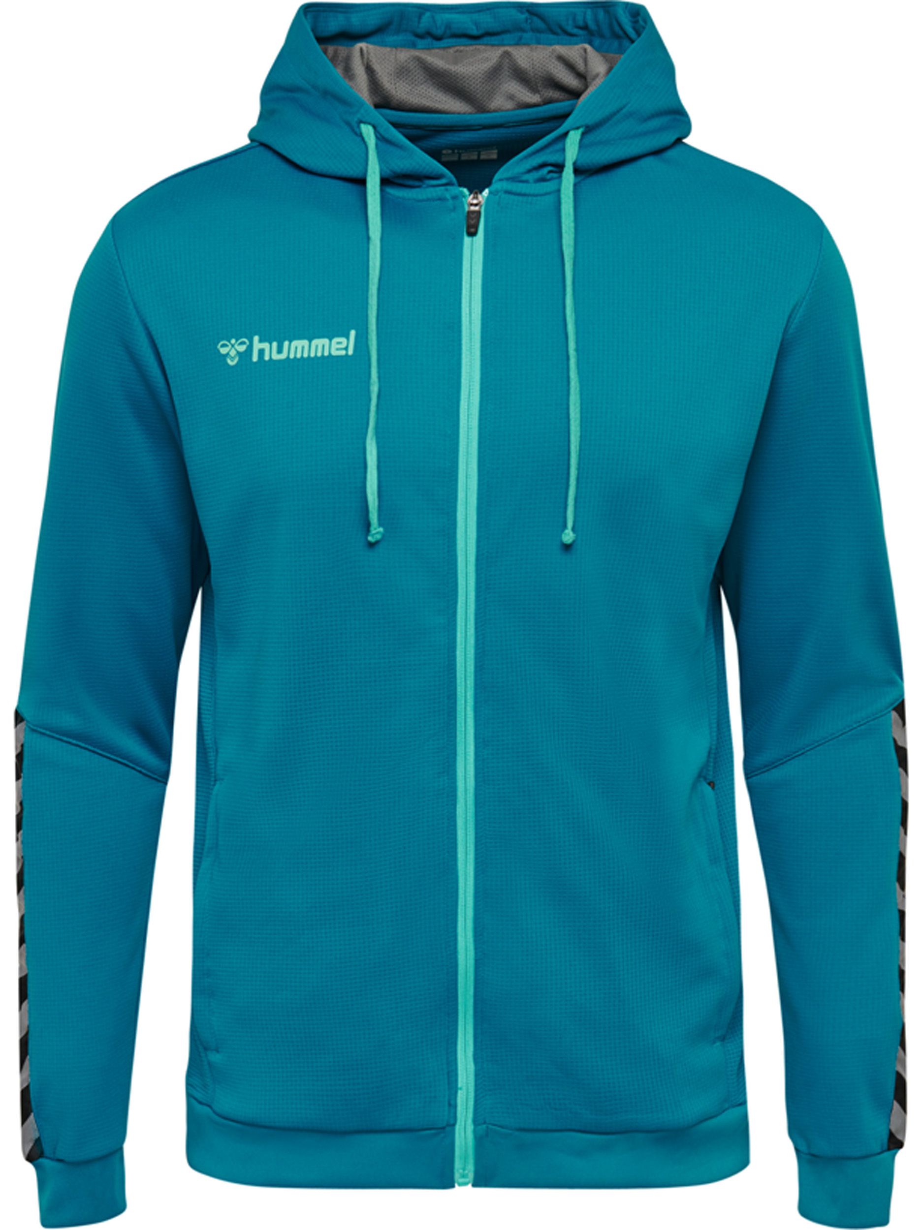 

Толстовка Hummel Hoodie Hmlauthentic Poly Zip Hoodie, цвет CELESTIAL