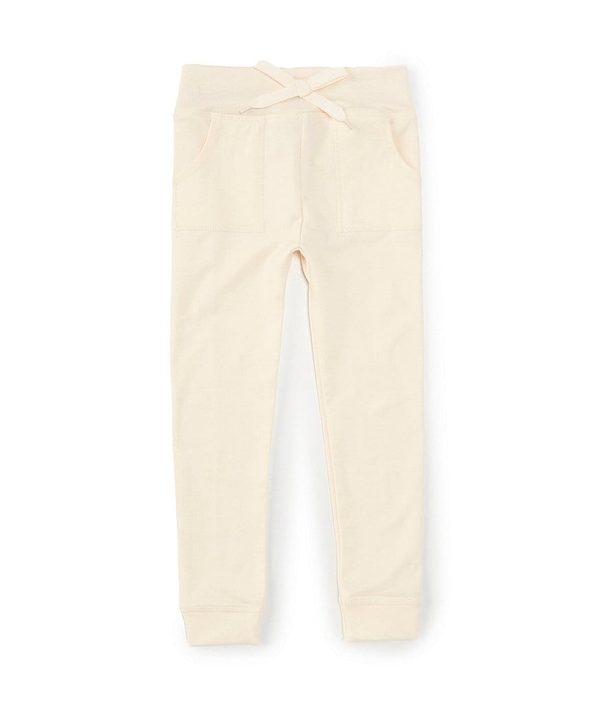 Вкусные спортивные штаны для маленьких девочек 2T-6X Copper Key, слоновая кость