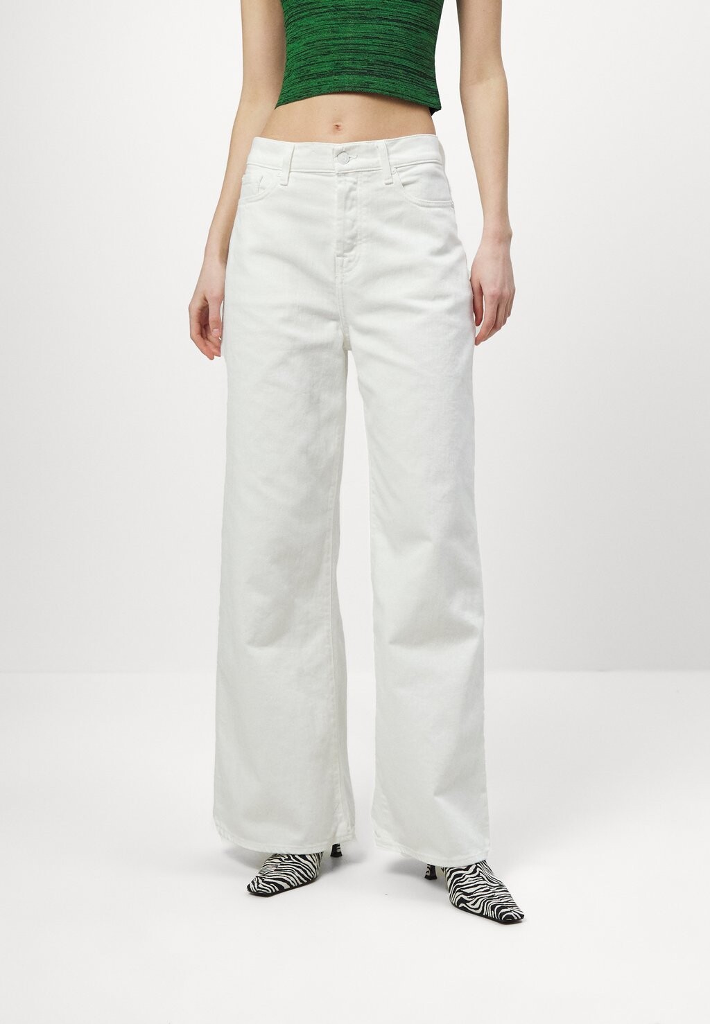 

Джинсы прямого кроя 7 for all mankind, белый