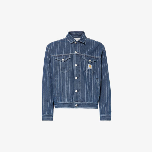 

Джинсовая куртка Orlean в полоску Carhartt Wip, белый
