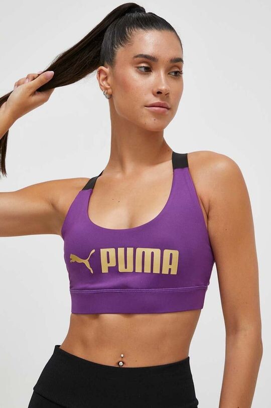 

Спортивный бюстгальтер Fit Puma, фиолетовый
