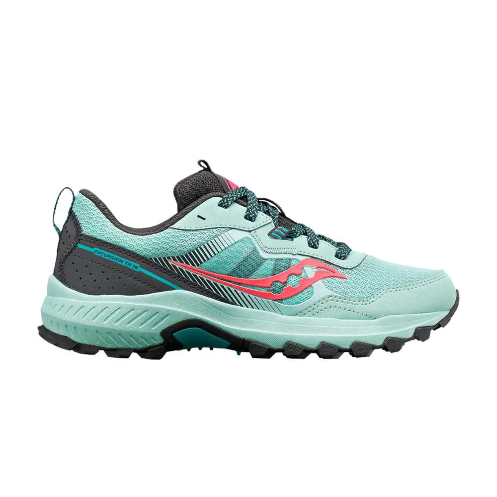 

Кроссовки Wmns Excursion TR16 Saucony, сине-зеленый, Синий