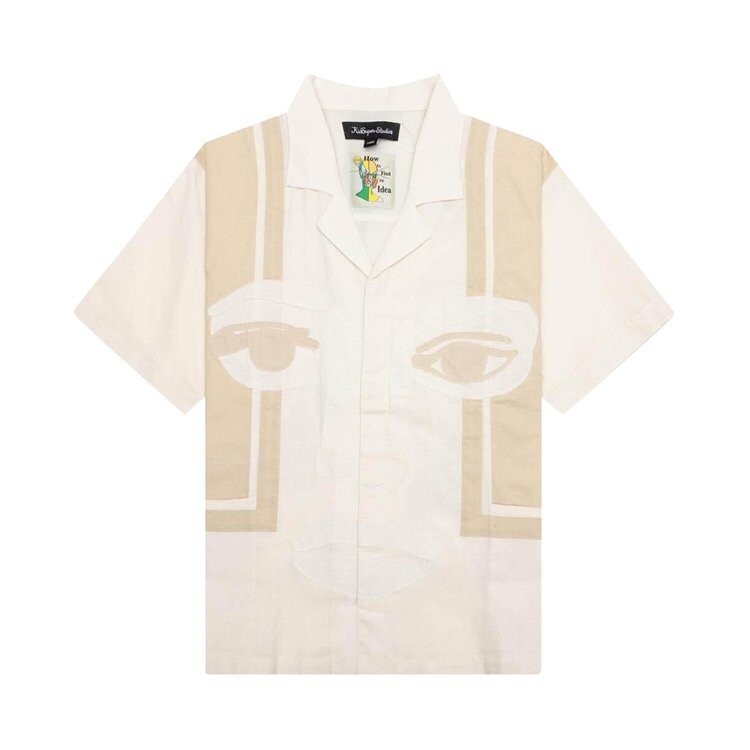 

Рубашка KidSuper Face Camo 'Cream', белый