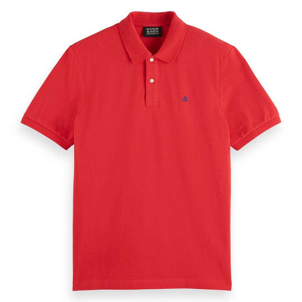 

Поло Scotch & Soda 175557, красный