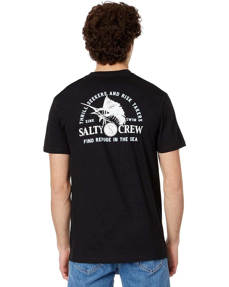 Футболка Salty Crew Yacht Club Classic, черный