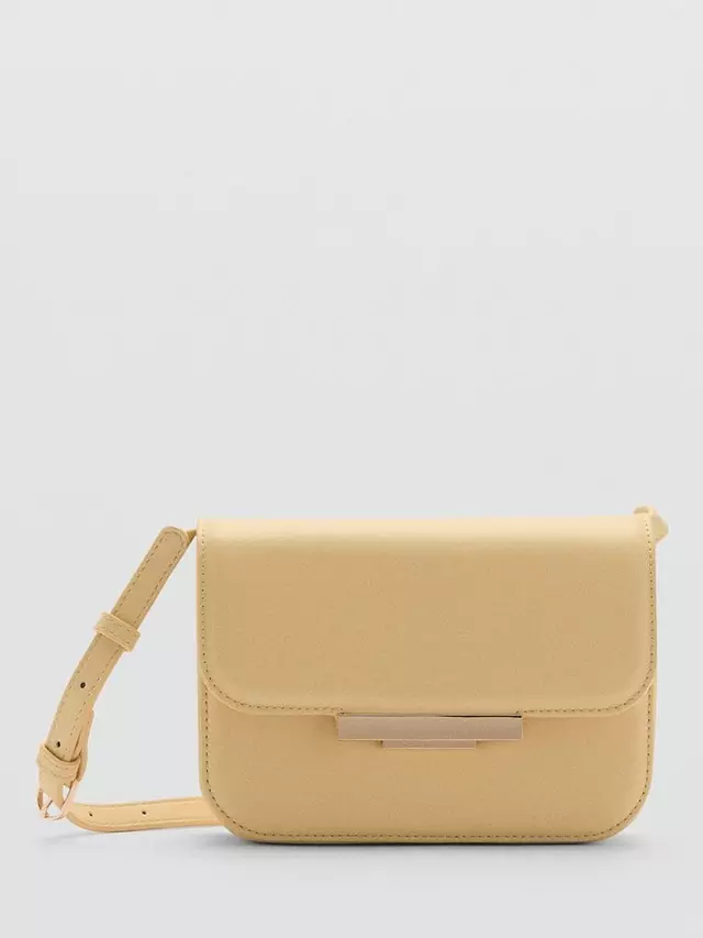 

Сумка кросс-боди Mango Amber Faux Leather, цвет pastel/yellow