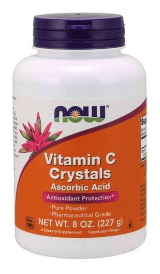 Кристаллы витамина С – витамин С (227 г) Now Foods now foods кристаллы витамина с 1 фунт 454 г