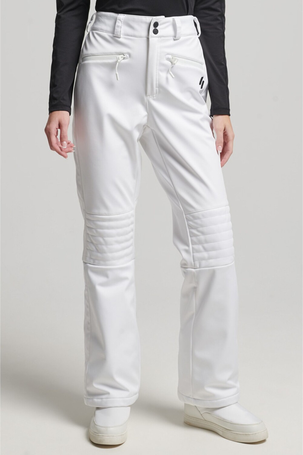 

Брюки Sport Ski Softshell приталенного кроя Superdry, белый