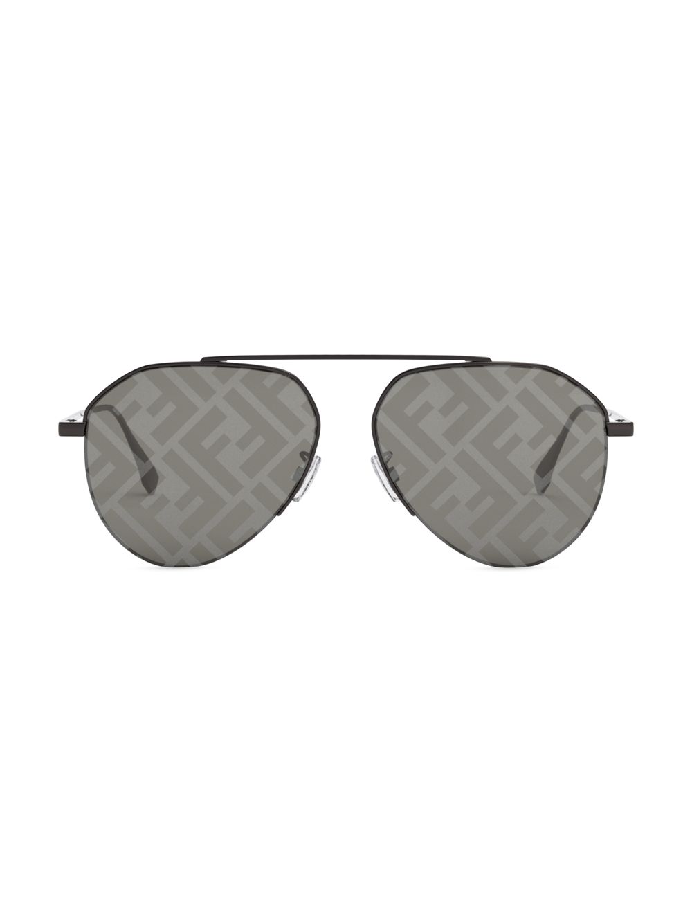цена Солнцезащитные очки-авиаторы Fendi Travel 57 мм Fendi