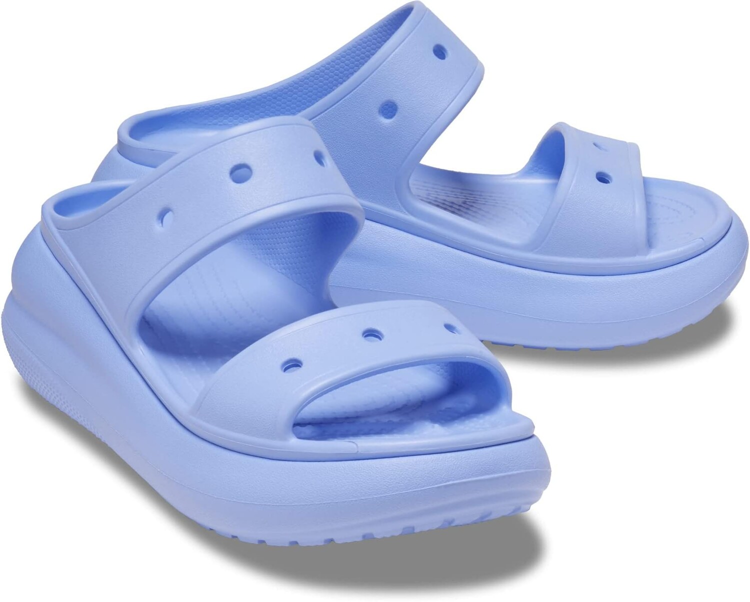 

Босоножки Classic Crush Sandal Crocs, цвет Moon Jelly