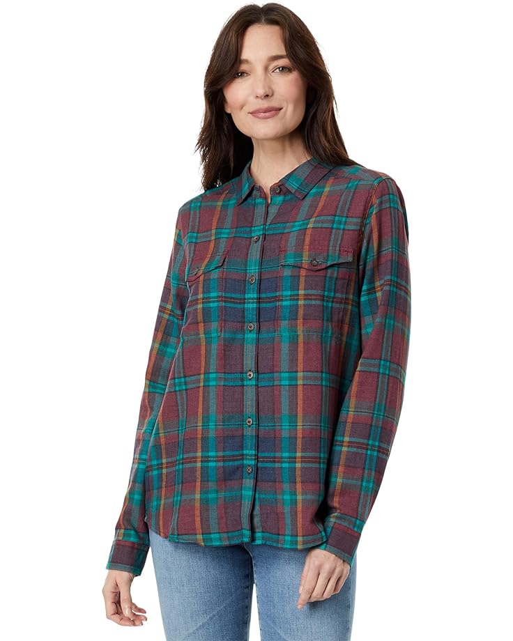 цена Рубашка Toad&Co Re-Form Flannel, цвет Aurora