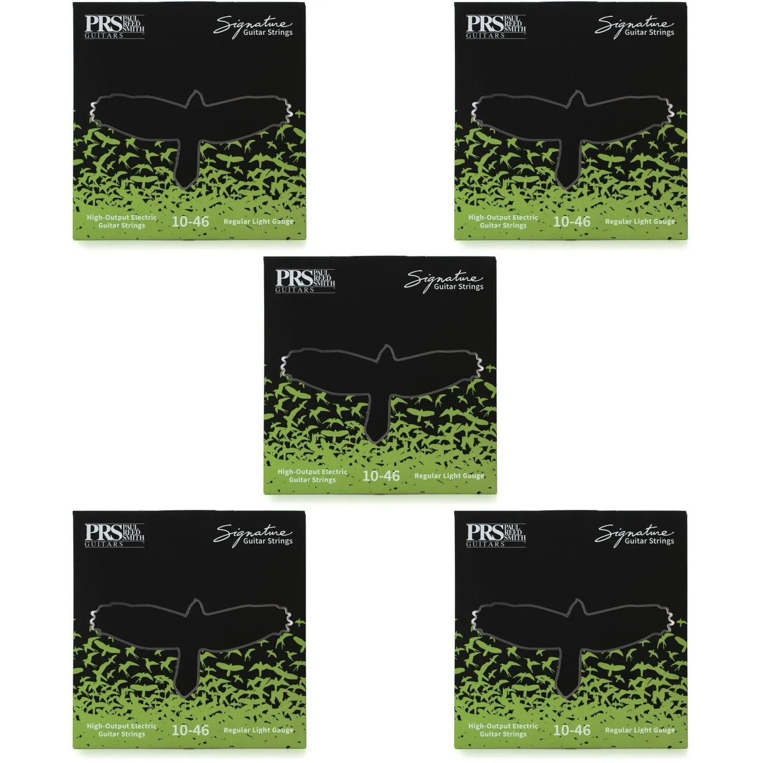 

Струны для электрогитары PRS Signature — .010–.046, легкие, упаковка из 5 штук