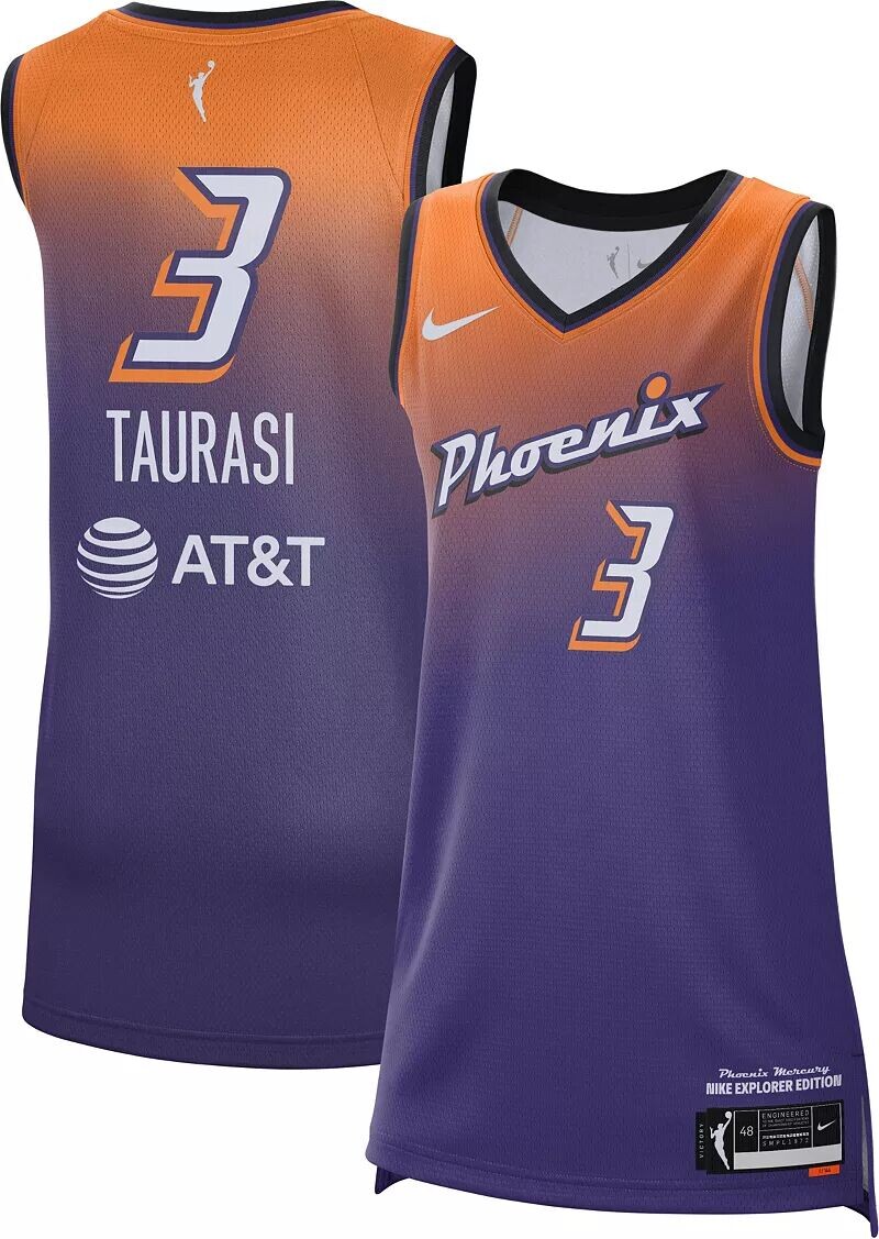 

Джерси Nike для взрослых Phoenix Mercury Diana Taurasi Purple Replica Explorer