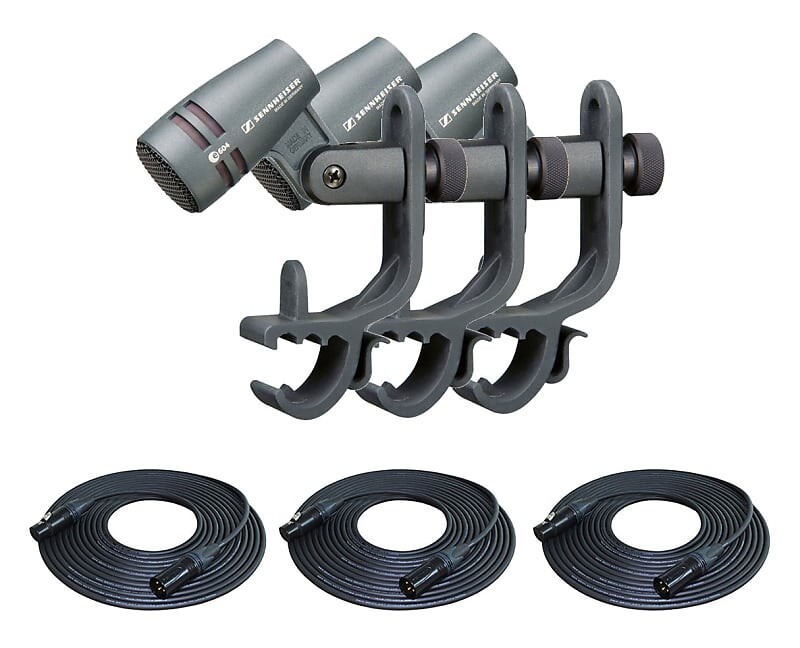 

Комплект микрофонов Sennheiser e604 Clip-On Drum Mics (3-Pack)