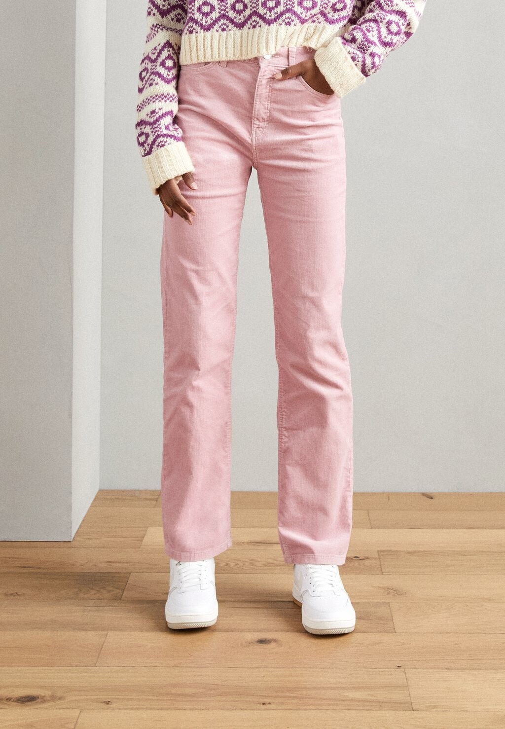 

Брюки ICONIC STRAIGHT Esprit, цвет old pink