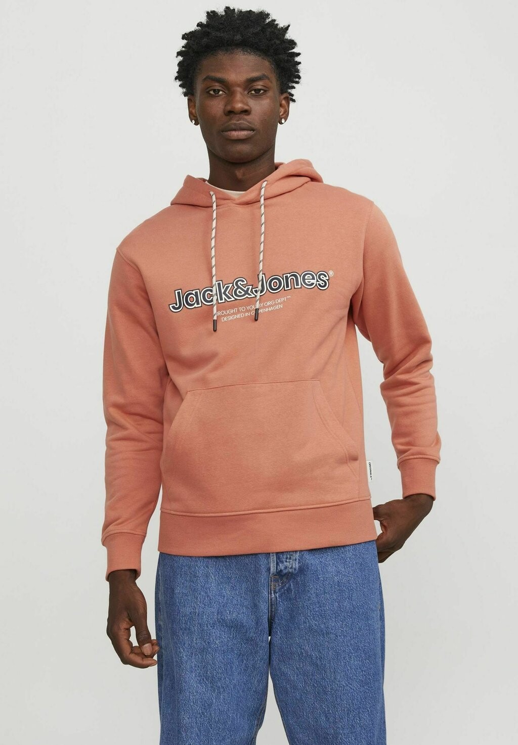 

Толстовка JORLAKEWOOD HOOD Jack & Jones, апельсин