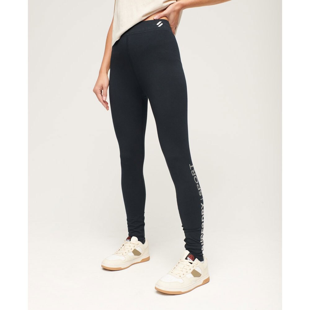 

Леггинсы Superdry Core Sport High Waist, черный
