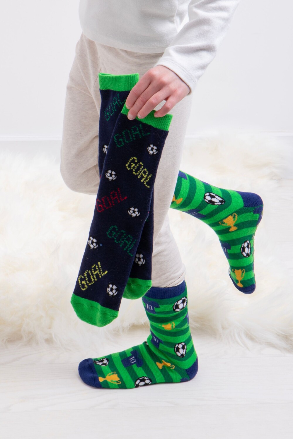 

Детские носки тосты оригинальные Totes, зеленый