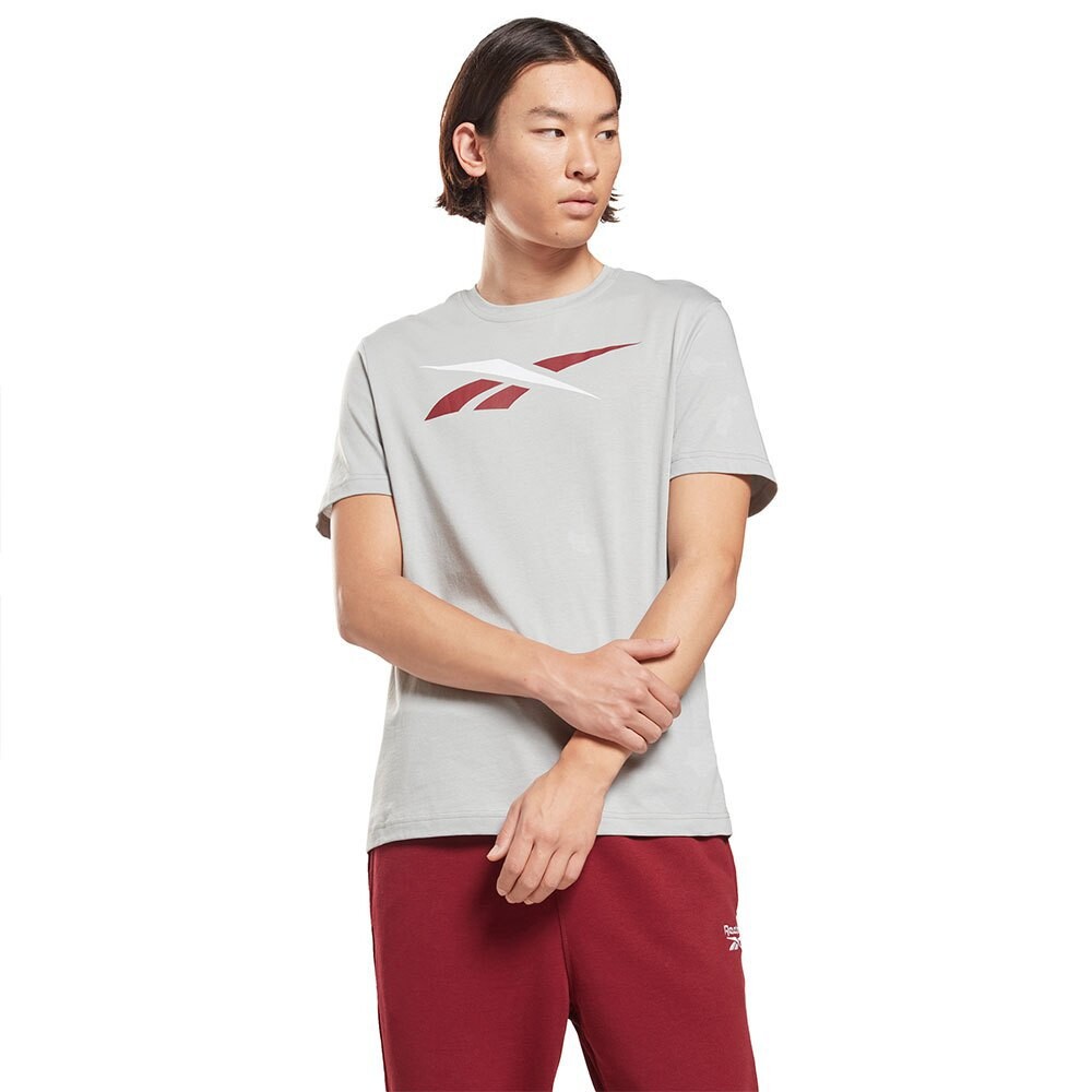 

Футболка Reebok Vector Logo, серый