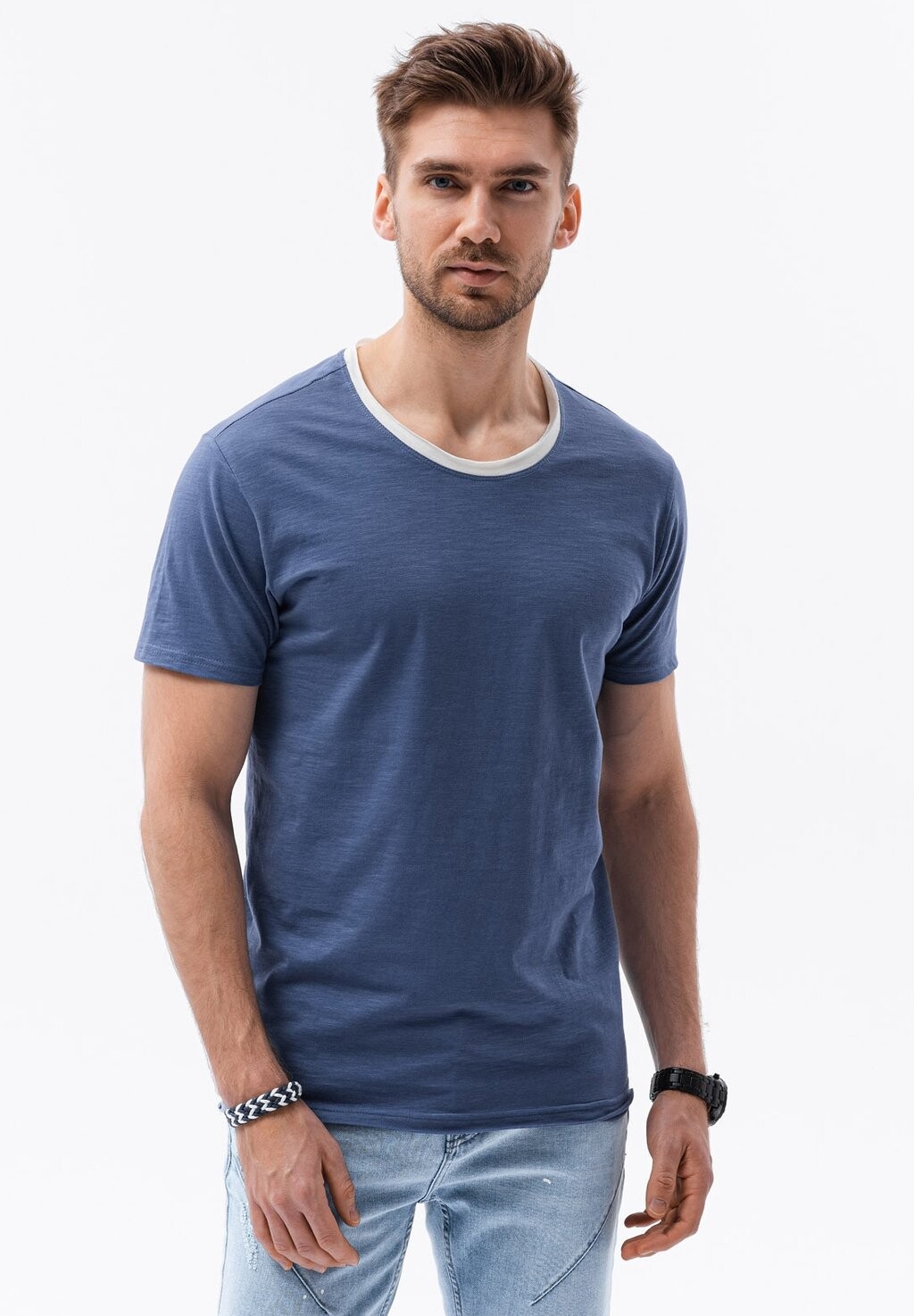 

Футболка базовая Ombre, цвет blue
