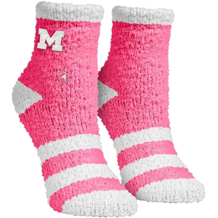 

Носки Rock Em Socks Michigan Wolverines, розовый