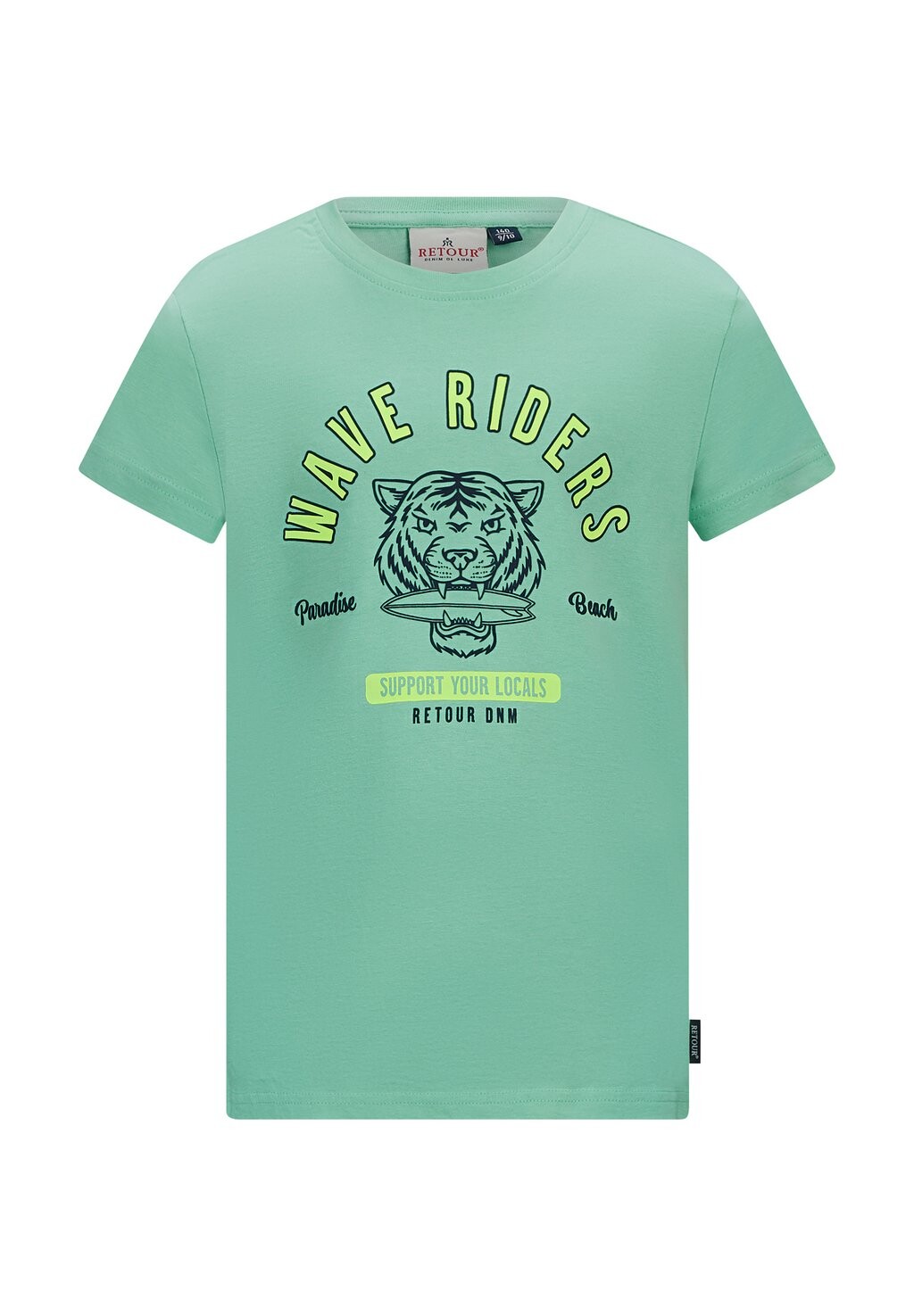 

Футболка с принтом RAOUL Retour Jeans, цвет mint green
