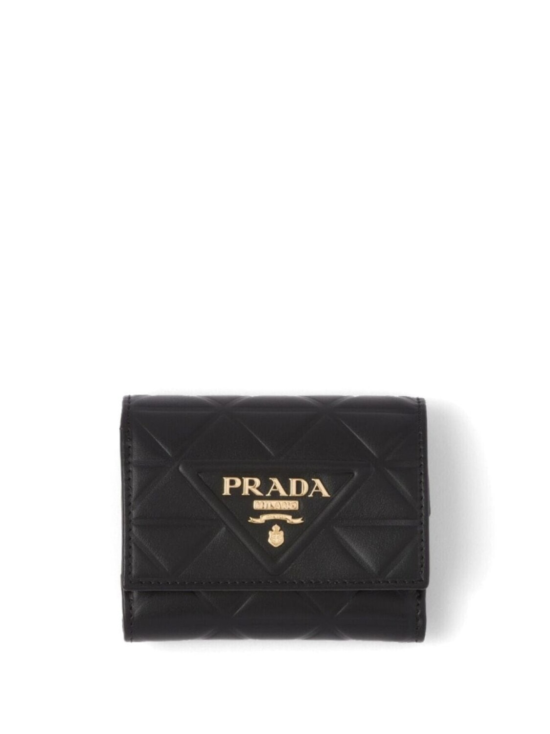 

Prada маленький стеганый кошелек, черный
