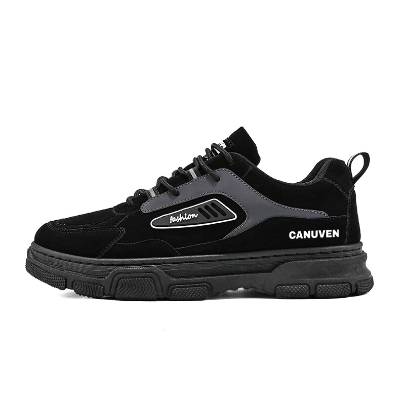

Кроссовки мужские Lifestyle Shoes Men Low-Top Canuven, черный