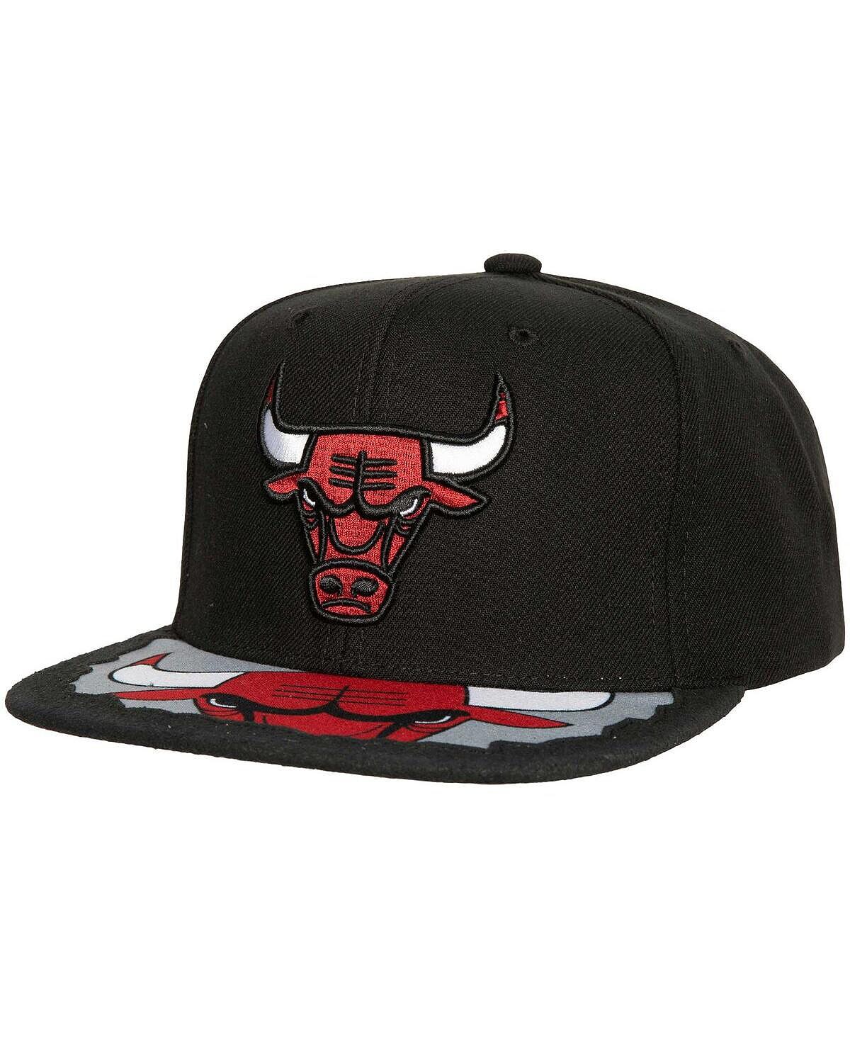 

Черная мужская кепка Chicago Bulls Munch Time Snapback Mitchell & Ness