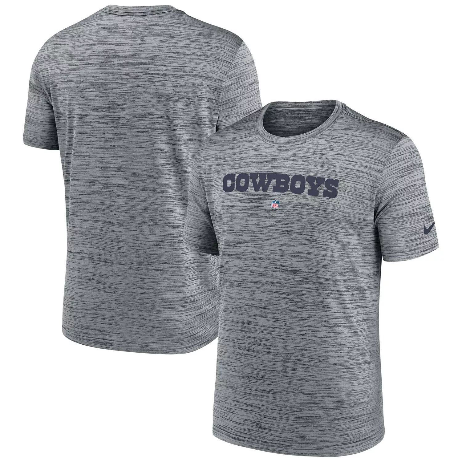 

Мужская футболка Heather Grey Dallas Cowboys Velocity Performance Nike
