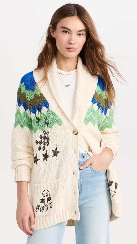 

Кардиган MOTHER The Shawl Collar