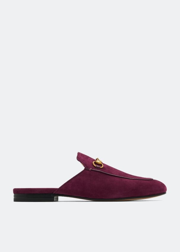 

Тапочки Gucci Princetown, бордовый