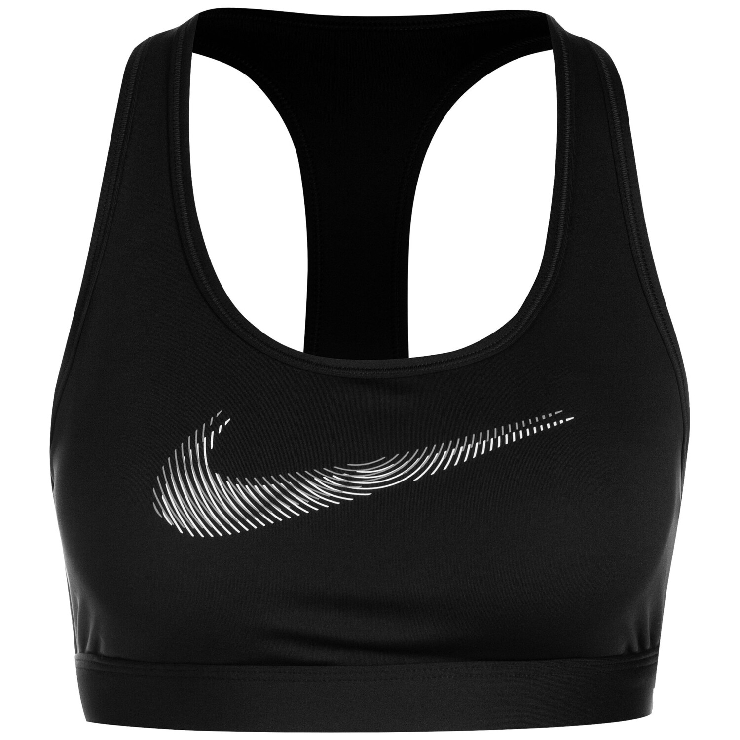 

Бюстгальтер Nike Sport BH Dri FIT Swoosh, черный