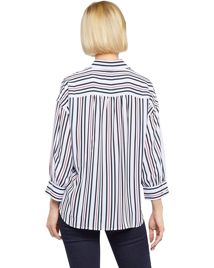 Блуза NYDJ Zoey Blouse, цвет Marseille Stripe